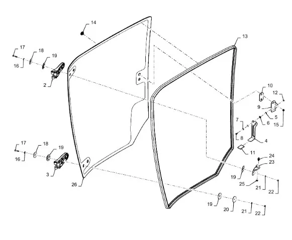 47937695 - Стекло двери